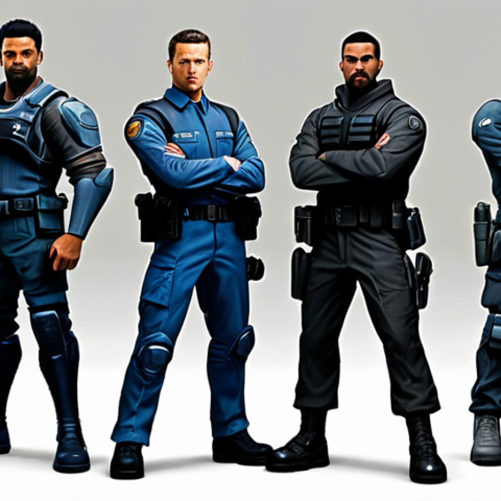 Strategic Team Composition**

"A team of diverse, fully clothed characters in the Reverse: 1999 style, preparing for battle in a stylized, otherworldly environment. Each character is distinct with unique, modest clothing and professional gear. Focus on tactical posing and character interaction. Safe for work, appropriate content, professional, perfect anatomy, correct proportions, well-formed hands, proper finger count, natural body proportions."

**