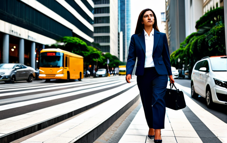 리버스 1999 최고의 PvE 전략 - **Prompt:** A professional businesswoman in a modest, tailored business suit, walking through a bust...