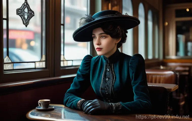 리버스 1999 초보자를 위한 기본 조작 - **A Sinner in a Neo-Victorian Caf&eacute;**
    An intricately designed female Sinner character from "Rever...