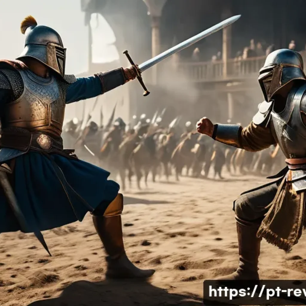 리버스 1999 유저간의 팀워크 향상 - A dynamic and epic battle scene from "Reverse: