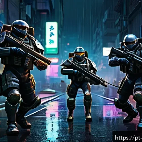 Home 30 리버스 1999 공식 가이드북 다운로드 - A dynamic scene of the Reverse:1999 game featuring a diverse team of characters in action-packed com...